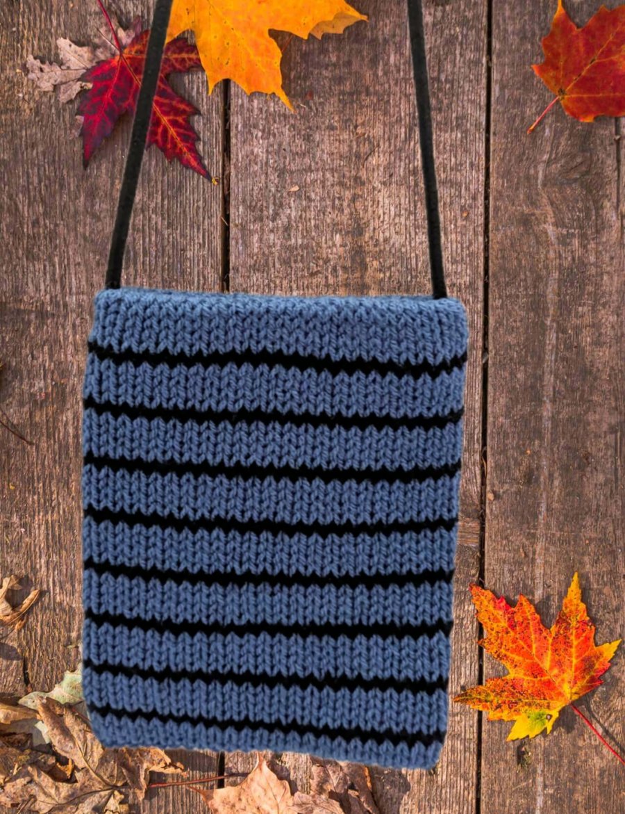 Mini Knitted Festival Shoulder Bag 