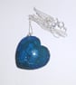 Patinated Copper Heart Pendant Necklace - UK Free Post - Image 4