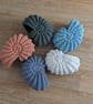 Ammonite basket, crochet shell, home decor, plant holder, nautilus, fossil - Image 10
