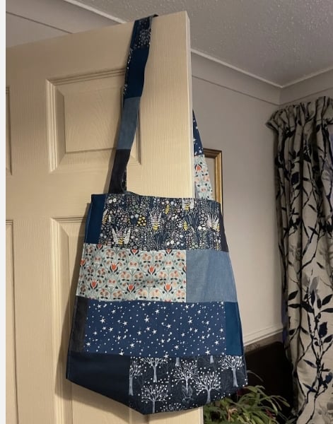 Patchwork Tote Bag