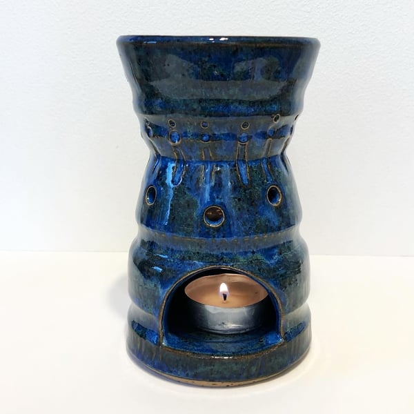 Sea Blue Ceramic Oil Burner