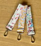 Handmade floral loop keyring