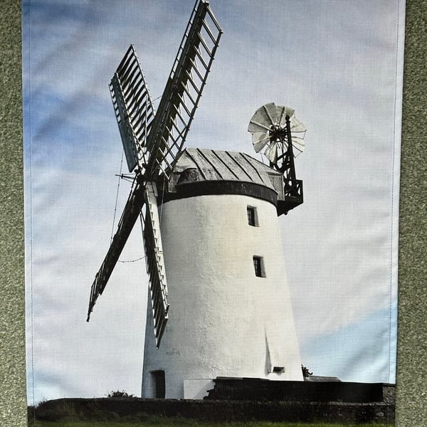 Tea Towel Ballycopeland Windmill Millisle, Co Down. 