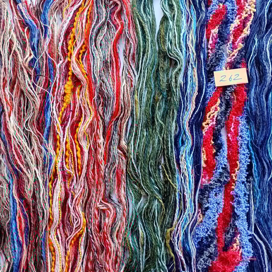 Inspiration thread bundle for creative crafts and textile arts