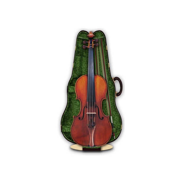 Stradivari Violin 3D music greeting card