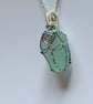 Sea Glass Necklace Gift for Her – Scottish Beachcombed Sea Glass Rose - Image 3