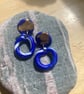 Sailing polymer clay earrings - Image 2