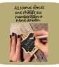 Personalised Mini Chalkboard Food Signs with Easel, Hand Lettered Buffet Labels - Image 10