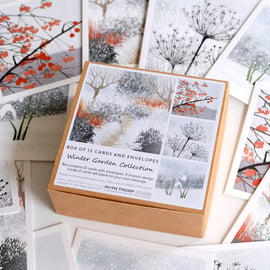 Winter Garden - Box of 12 Small Cards