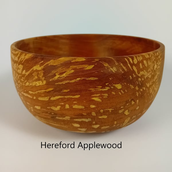 Wood Turned Bowl - Beautiful Grain First Series 
