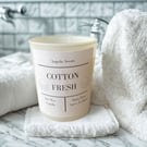 Cotton Fresh Soy Wax Candle
