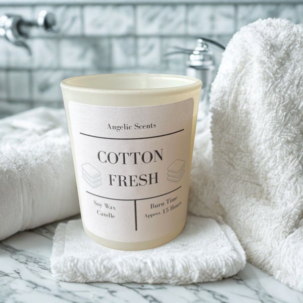 Cotton Fresh Soy Wax Candle