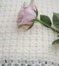  Classic Cream Shade Tassel Scarf -  Elegant Crocheted Scarf - Indoor Scarf - Image 3