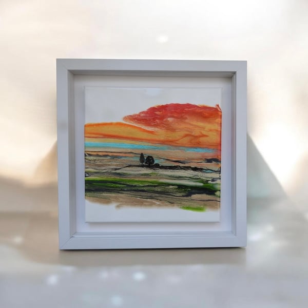 Northumberland hills - End of Summer Glow 