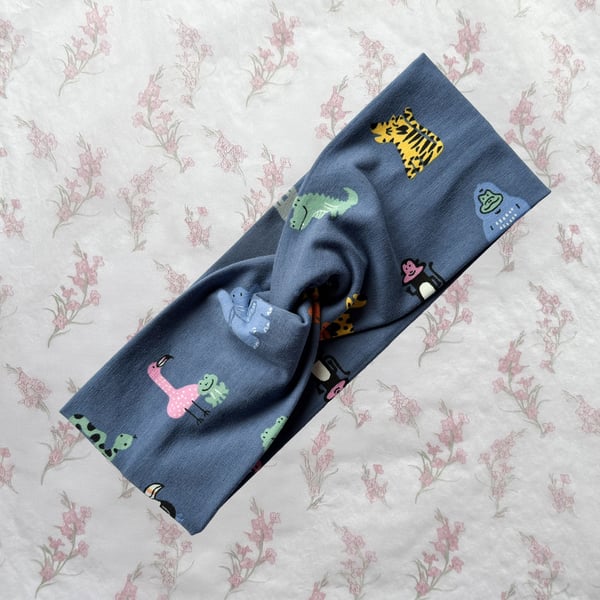 Women's Twist Knot Headband-Hairband Knot-Jersey Twist Headband - HA019