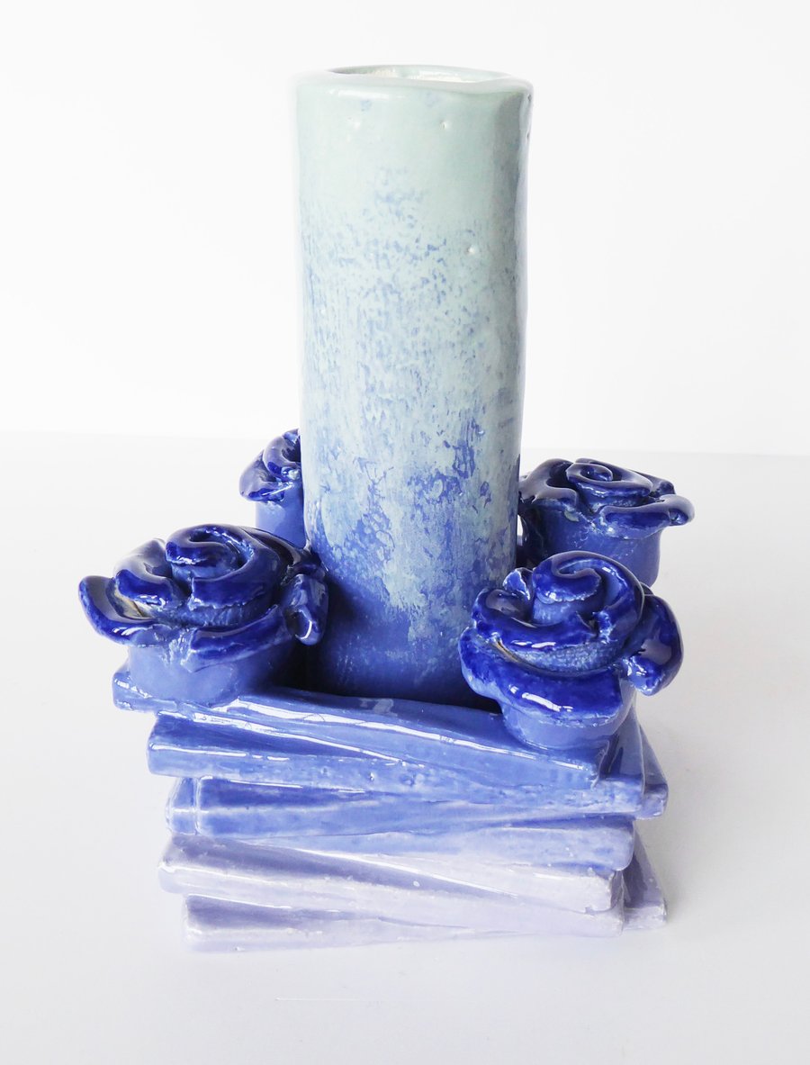 Handmade Ceramic Candlestick Ornament