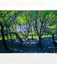 'Summer Birch' original screen print - Image 4