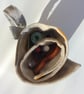  Sewing Kit Roll, owl fabric - Image 4
