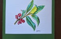 Printed Christmas Cards from Original Handpainted Designs