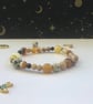 'Surface of the Planets' beaded stretchy bracelet - Image 3