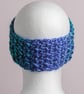 Earwarmer headband crochet chunky handmade textured cosy - Image 3