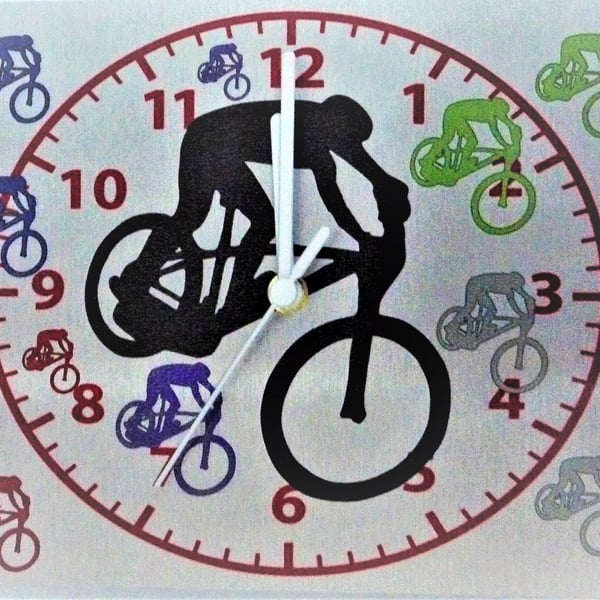 mountain bike clock bike cycle