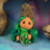 Sale Acorn Gnome 'Deela' with acorn cap hat OOAK Sculpt Ann Galvin