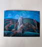 Spiral Dance Greetings Card (Pagan, Wiccan, Hare, Standing Stones) - Folksy
