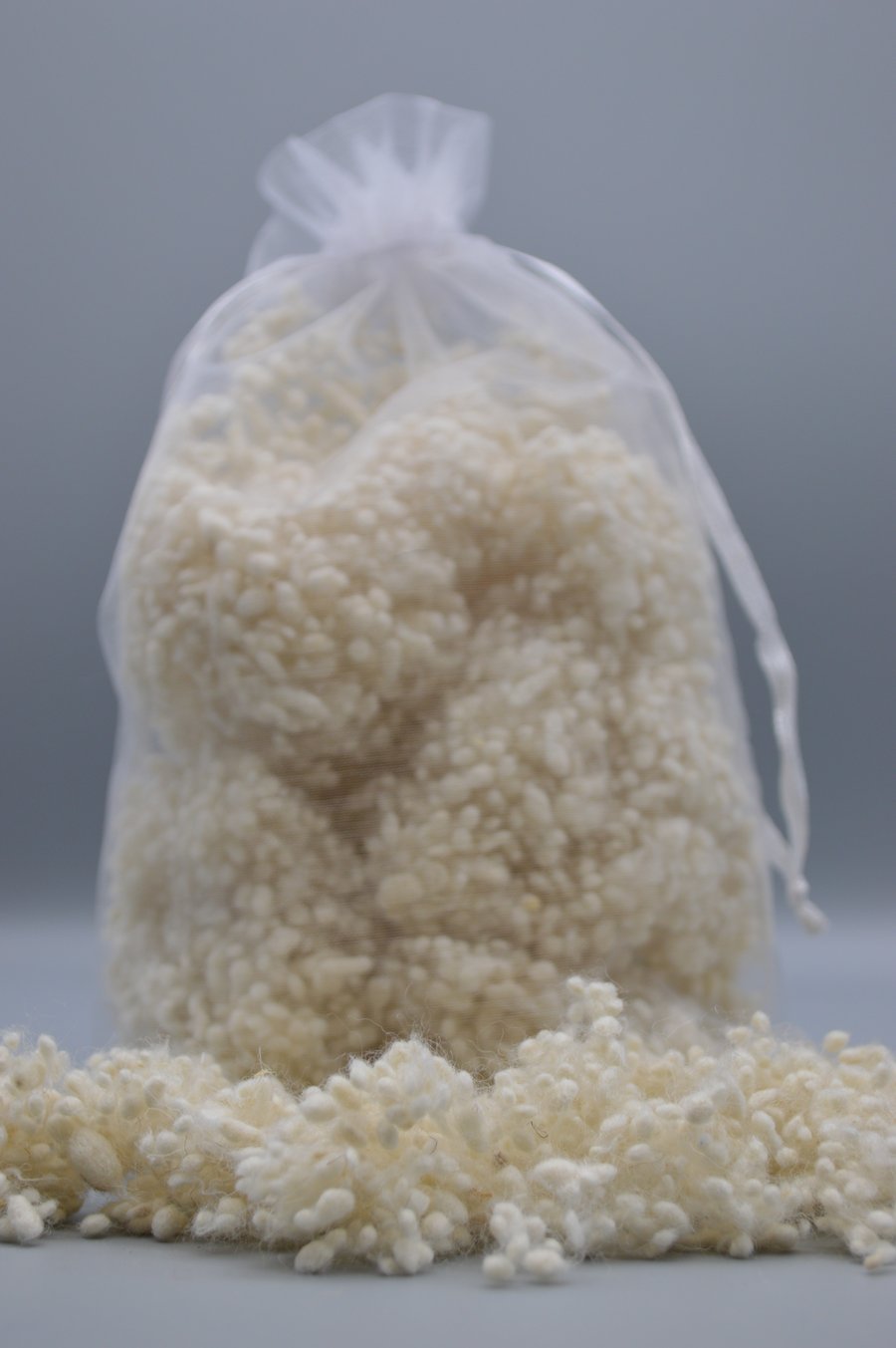 Wool Nepps white 25g