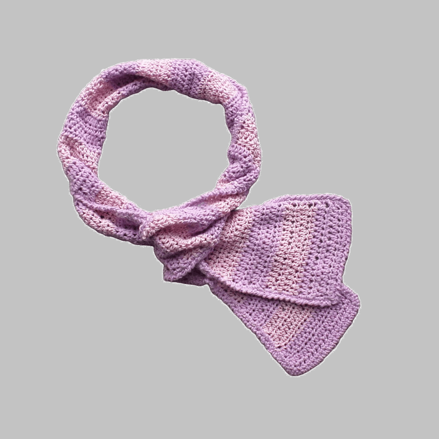 CROCHET PATTERN PDF Cotton Rich Scarf