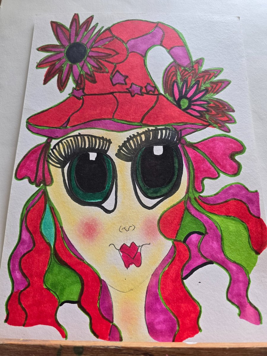 Fairy Witch Drawing 