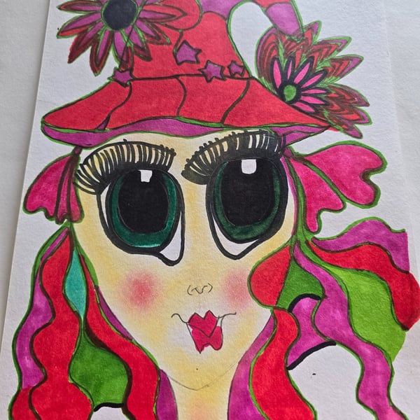 Fairy Witch Drawing 