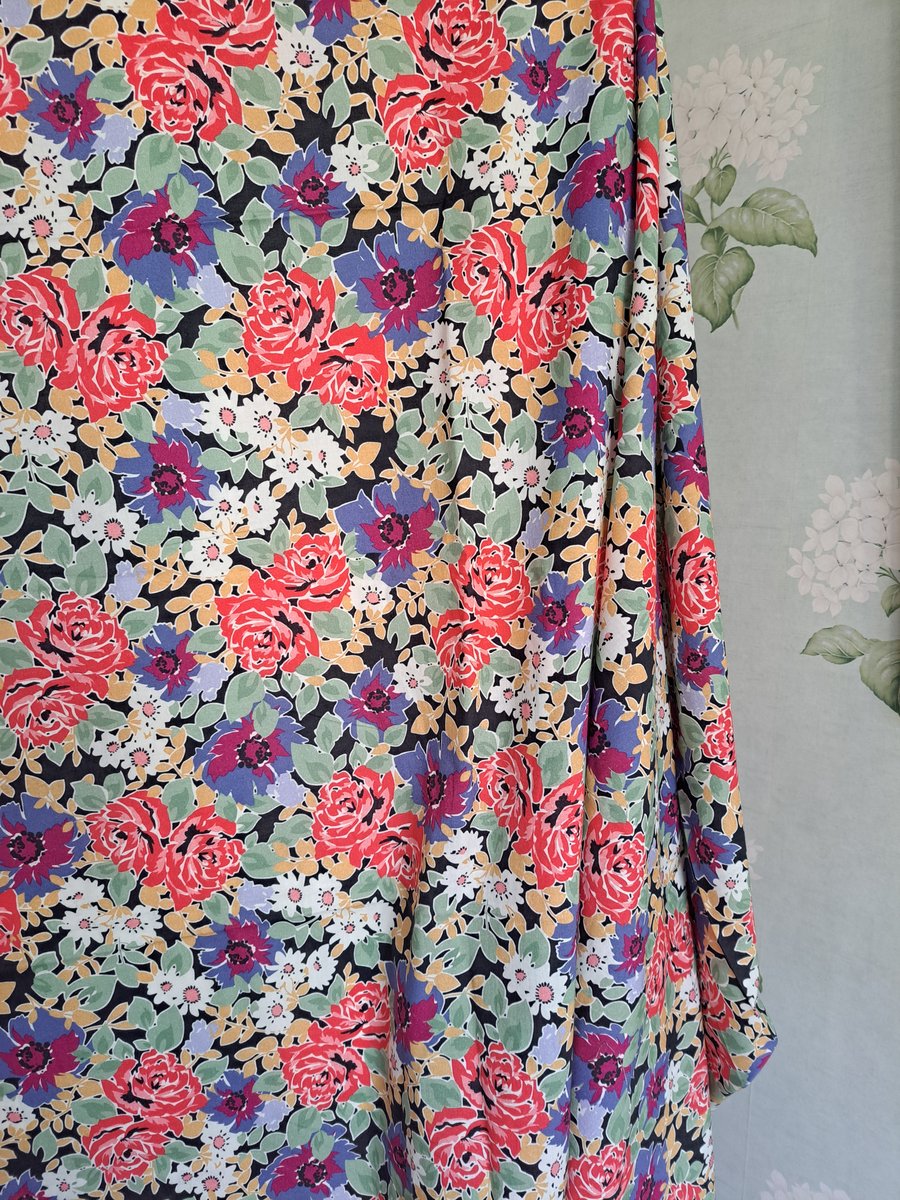 Rich florals cotton lawn