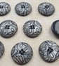 23mm 36L Italian Designer Polyester Buttons x 4 Buttons