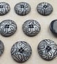 23mm 36L Italian Designer Polyester Buttons x 4 Buttons - Image 1
