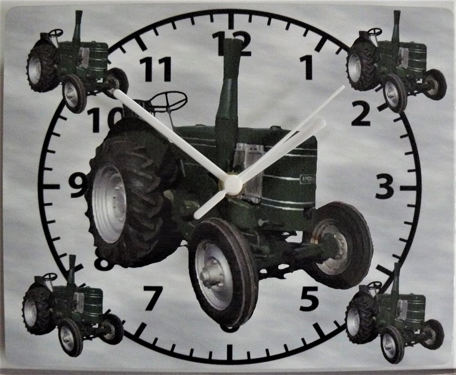 field marshal clock tractor classic wall clock farm vintage tractor 