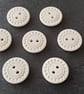 RUBBER Aztec Buttons 12.5mm Last Few Buttons x 5  - Image 1