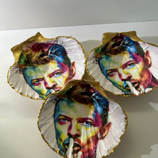 Handcrafted Decoupage Scallop Shells