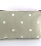 Large Make up Bag with Roses and Polka Dots - Image 8