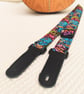 1 inch Wide Adjustable Ukulele Strap with zombies - Image 3