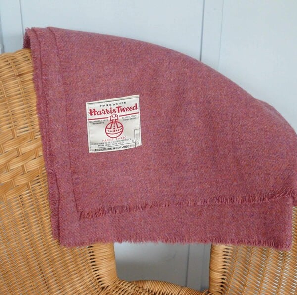 Harris Tweed Lap Blanket 