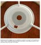 Swallows at Sunrise Drum Lampshade by Lily Greenwood - Large - 45cm - Image 9