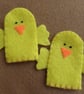 Easter chick finger puppet - Image 1
