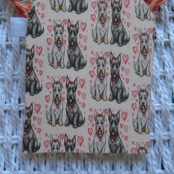 Westie & Scottie Dogs Coin Purse or Card Holder 