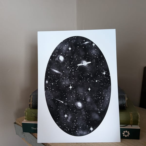 Cosmic Silence – Celestial Art Print