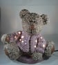 Ceramic Teddy Bear Figurine Table Lamp Light Nursery Baby Ornament Decoration. - Image 7
