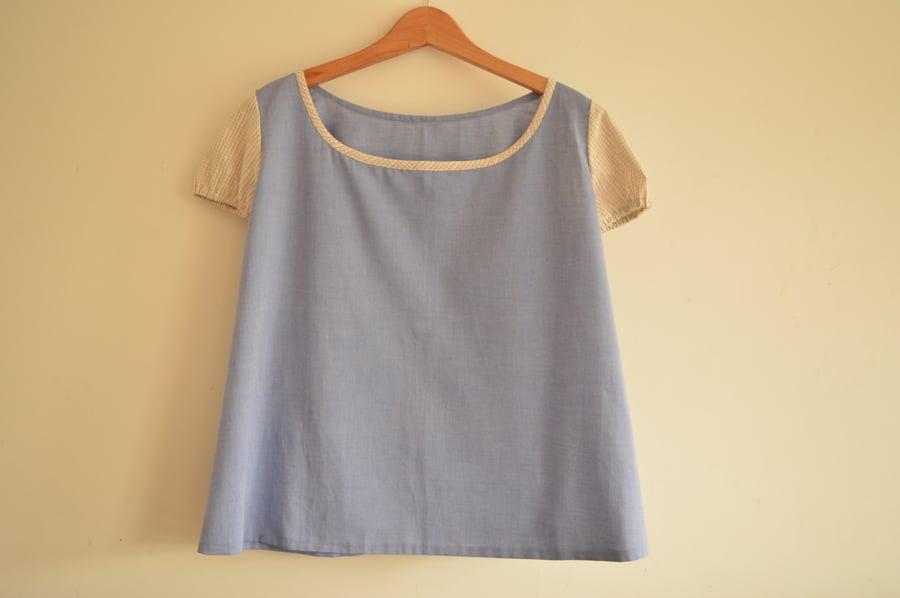Japanese style cotton top