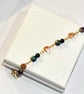 Bracelet in A Message Bottle - Rainbow and Rose Gold - Image 4
