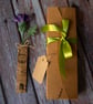 Thistle Flower Crochet Bookmark (purple colour palette) - Image 4