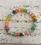 Glass bead charm bracelet - Image 2